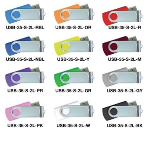 USB FLASH DRIVES WITH 2 SIDES EPOXY LOGO 32GB